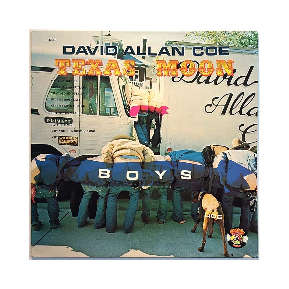 Coe David Allan Texas Moon LP