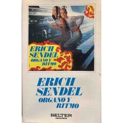 Erich Sendel: Organo y ritmo kansipaperi EX- , musiikkikasetin kunto VG+ Kasetti
