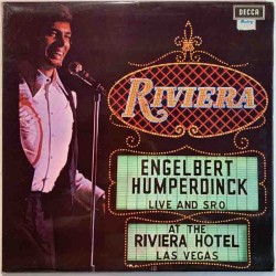 Humperdinck Engelbert 1971 TXS 105 Riviera Live and S.R.O. Used LP