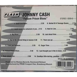 Cash Johnny: Folsom Prison Blues  kansi EX levy EX Käytetty CD