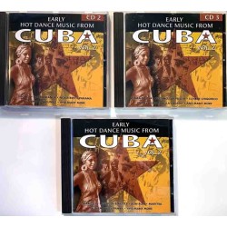 Lecuona Cuba Boys, Don Barreto ym: Early hot dance music from Cuba vol.2 3CD  kansi EX levy EX Käytetty CD
