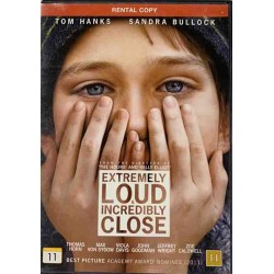 DVD - Elokuva: Extremely Loud incredibly Close  kansi EX levy EX Käytetty DVD