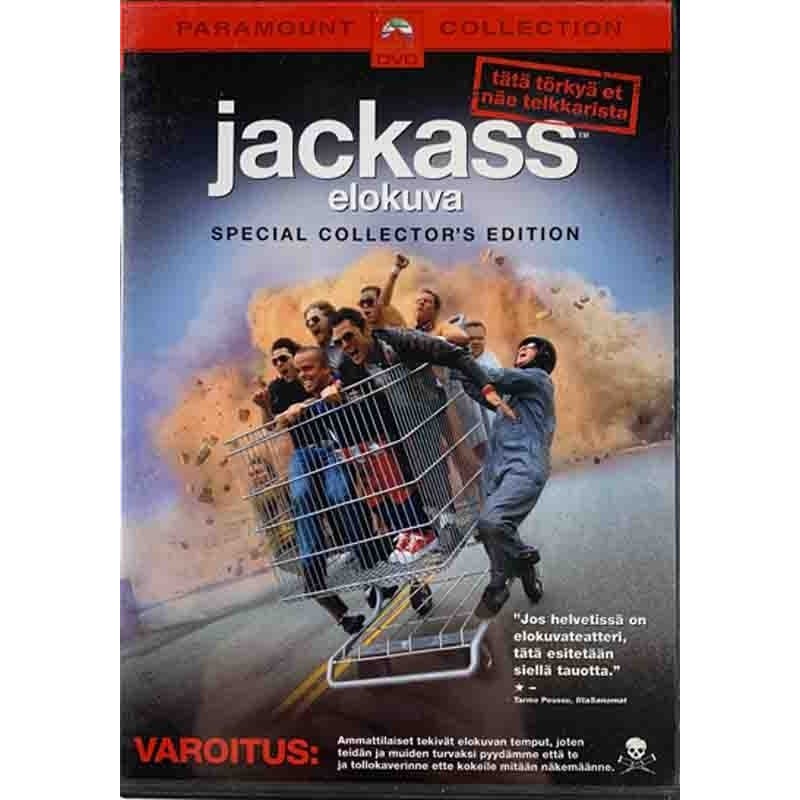 DVD - Elokuva 2002  Jackass elokuva Used DVD