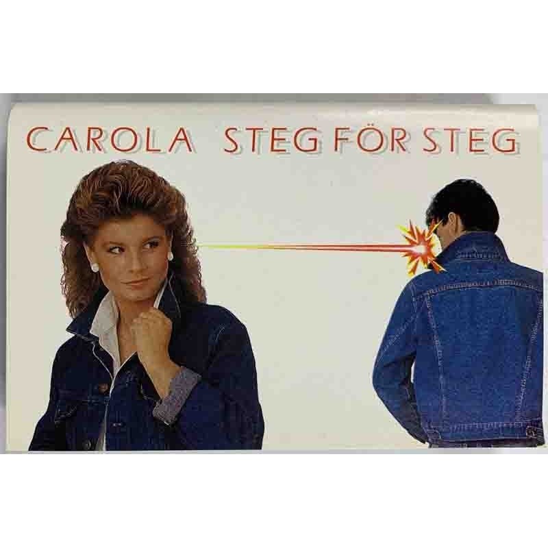 Carola H 1984 CH-9049 Steg för steg c music cassette