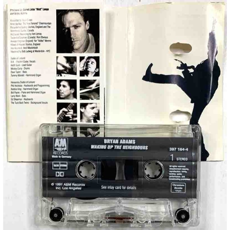 Adams Bryan 1991 397 164-4 Waking up the neighbours c music cassette