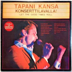 Kansa Tapani: Konserttilavalla 2LP  kansi VG+ levy EX Käytetty LP
