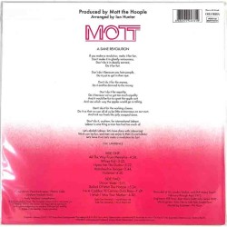Mott the Hoople 1973 MOVLP126 Mott LP