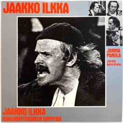 Jorma Panula libretto Aarni Krihn: Jaakko Ilkka kaksinäytöksinen ooppera  kansi EX levy EX Käytetty LP