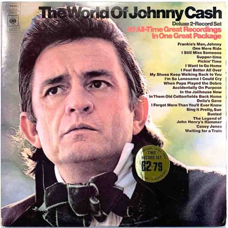 Cash Johnny 1970 66237 The world of Johnny Cash 2LP Used LP