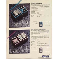 Ibanez 1984 JULY-84022-30.000 Effects esite Printed matter