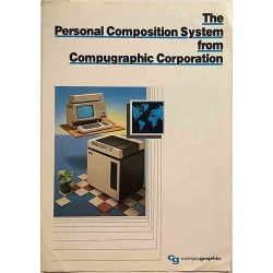 Compugraphic Corporation 1980’s  The Personal Composition System Painotuote
