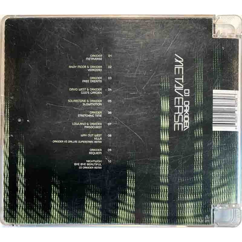 DJ Orkidea: Metaverse  kansi VG levy VG+ Käytetty CD