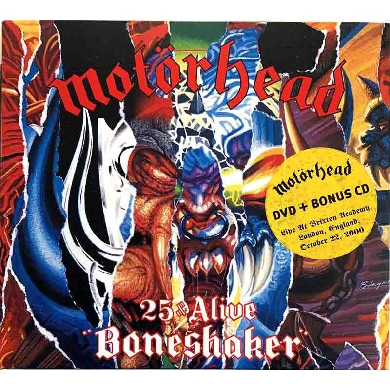 Motörhead 2001 SPV 555-72799 25 & Alive - Boneshaker CD + DVD Used CD