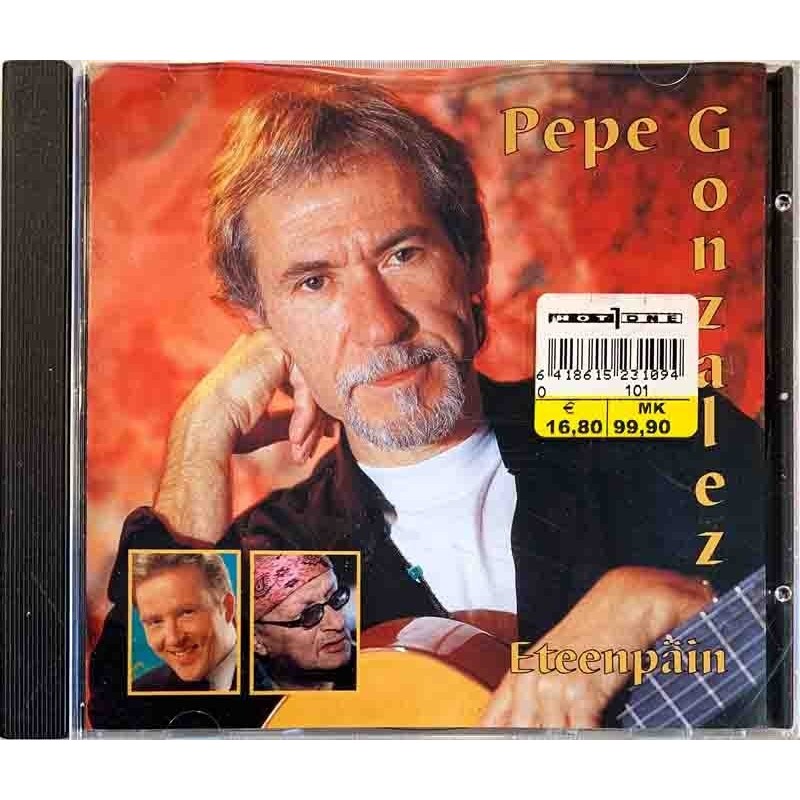 Gonzales Pepe: Eteenpäin  kansi EX levy EX Käytetty CD