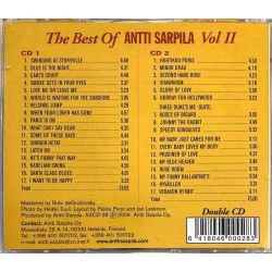 Sarpila Antti: The best of Vol,II 2CD  kansi EX levy EX Käytetty CD