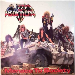 Lizzy Borden 1986 ST-73224 Menace To Society Used LP