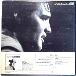 Elvis: Let’s Be Friends  kansi VG levy VG+ Käytetty LP