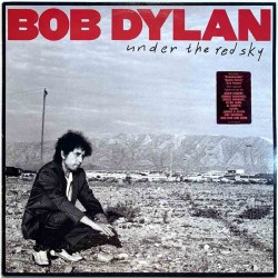 Dylan Bob: Under the red sky  kansi EX levy EX- Käytetty LP