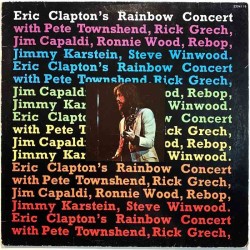 Clapton Eric: Eric Clapton's Rainbow Concert  kansi VG levy EX Käytetty LP