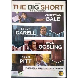 DVD - Elokuva: The Big Short  kansi EX levy EX- Käytetty DVD