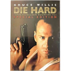 DVD - Elokuva: Die Hard - vain kuolleen ruumiini yli 2DVD  kansi EX levy EX Käytetty DVD