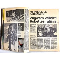 Intro : Uriah Heep jyrää yhä, Ruisrock -75 - begagnade magazine
