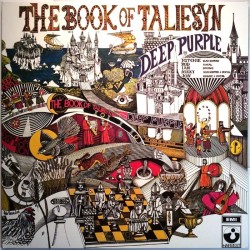 Deep Purple: The Book of Taliesyn  kansi EX levy EX Käytetty LP