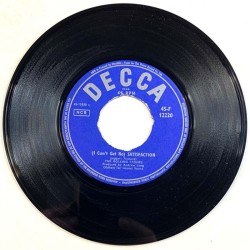 Rolling Stones 1965 45-F 12220 I can't get no satisfaction / Under assistant west coast second hand single