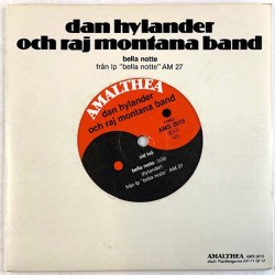 Dan Hylander & Raj Montana Band: Vild år den längtan / Bella notte  kansi EX levy EX käytetty vinyylisingle PS