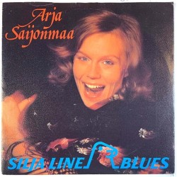 Saijonmaa Arja, Silja Line mainoslevy: Silja Line Blues / Rönnen i Ural  kansi VG+ levy EX käytetty vinyylisingle PS