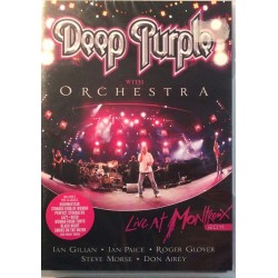 DVD - Deep Purple with Otchestra 2011 EREDV906 Live At Montreux 2011 DVD