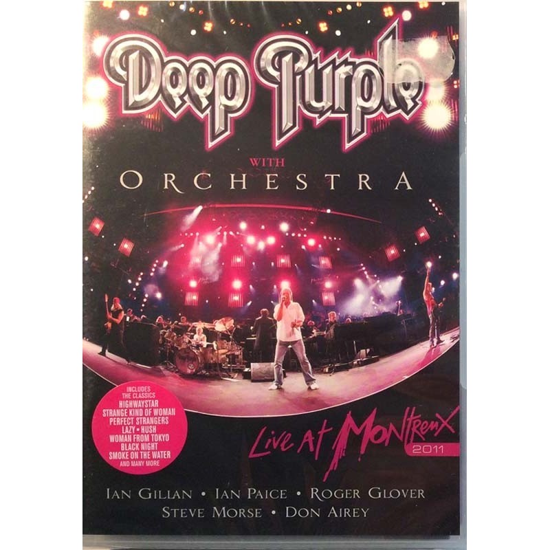 DVD - Deep Purple with Otchestra : Live At Montreux 2011 - DVD