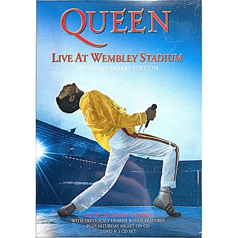 DVD - Queen : Live At Wembley Stadium 2DVD + 2CD - DVD