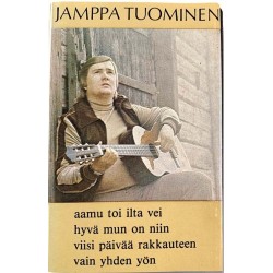 Tuominen Jamppa: Aamu toi ilta vei kansipaperi VG+ , musiikkikasetin kunto EX- Kasetti