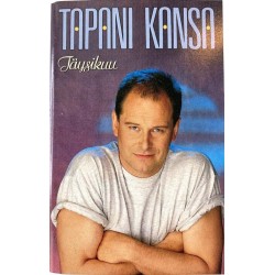 Kansa Tapani: Täysikuu kansipaperi EX , musiikkikasetin kunto EX Kasetti