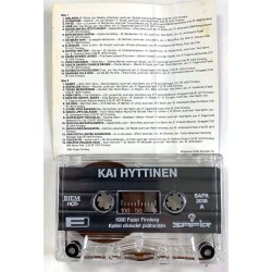 Hyttinen Kai: Tuplakasetti yhden hinnalla kansipaperi EX , musiikkikasetin kunto EX Kasetti