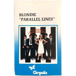 Blondie: Paralel Lines kansipaperi EX- , musiikkikasetin kunto EX Kasetti