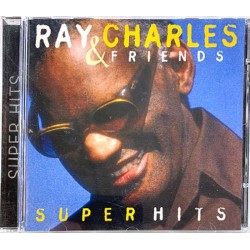 Charles Ray: Ray Charles & Friends  kansi EX- levy EX Käytetty CD