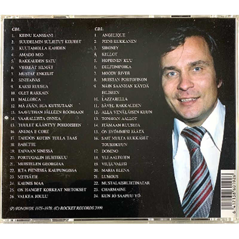 Taipale Reijo: Kaikki Fonovox-levytykset 1975-1978 2CD  kansi EX levy EX Käytetty CD