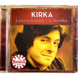 Kirka: Liikaa Stadiin - 15 Suosikkia  kansi EX levy EX Käytetty CD