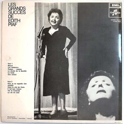 Piaf Edith: Les Grands Success de  kansi EX levy G Käytetty LP