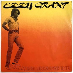 Grant Eddy: Walking On Sunshine  kansi VG levy EX Käytetty LP