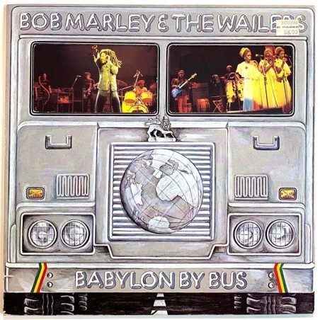 Bob Marley & The Wailers: Babylon by bus 2LP  kansi EX levy EX Käytetty LP
