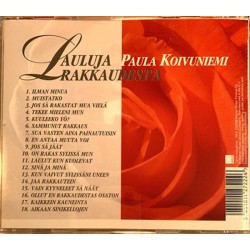 Koivuniemi Paula: Lauluja rakkaudesta  kansi EX levy EX Käytetty CD