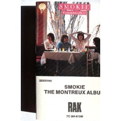 Smokie: The Montreux Album kansipaperi EX- , musiikkikasetin kunto EX- Kasetti