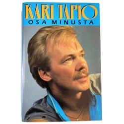 Kari Tapio: Osa minusta kansipaperi EX , musiikkikasetin kunto EX Kasetti