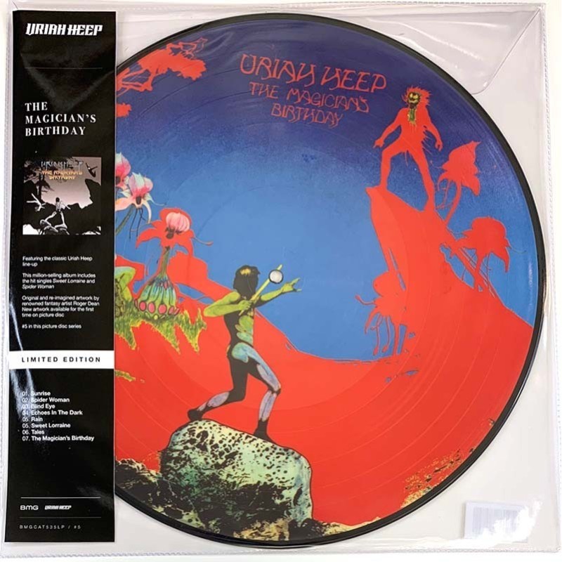 Uriah Heep : The Magician's Birthday kuva-Lp - LP