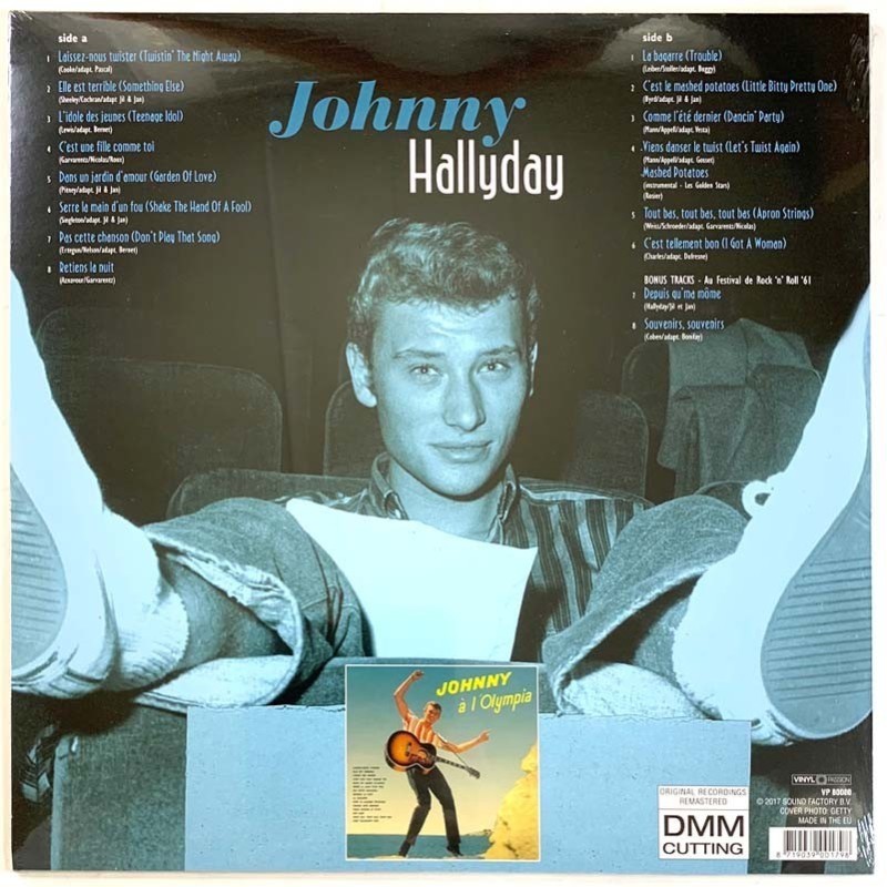 Hallyday Johnny : Johnny a L'Olympia - LP