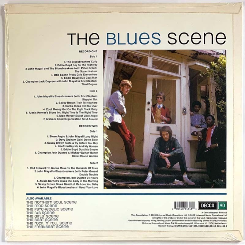 John Mayall, Eddie Boys, Savoy Brown ym. : The Blues Scene 2LP - LP