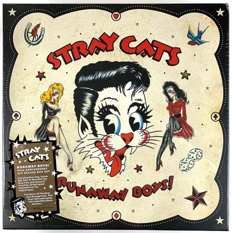 Stray Cats : Runaway Boys! 4LP - LP
